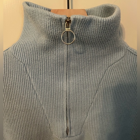 Knit Quarter Zip Pullover - Picture 4 of 7
